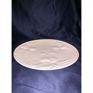 Ed Langbein Original Western Zone Germany Fruits Plate 11" Ivory‎ Color